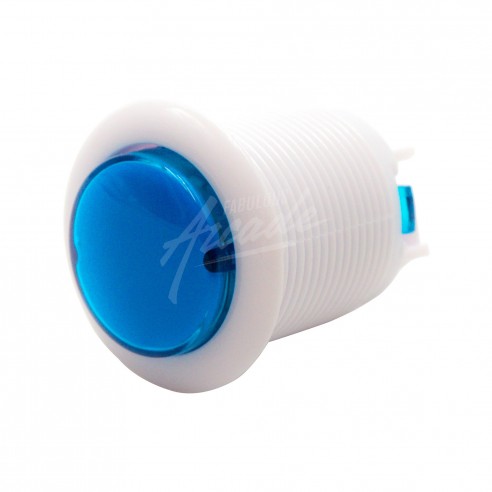 Bouton Standard Bicolore Blanc Joueur 30 mm