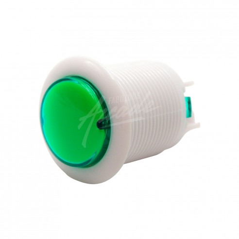 Bouton Standard Bicolore Blanc Joueur 30 mm