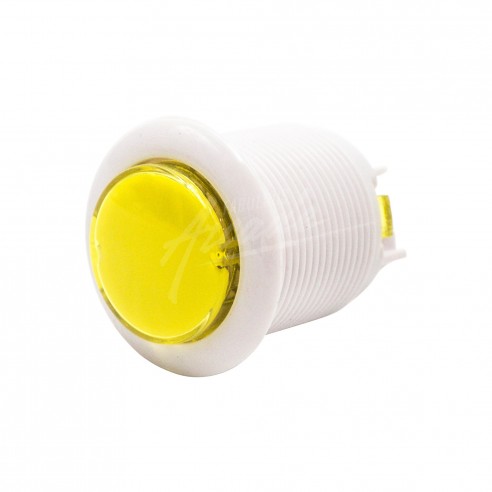 Bouton Standard Bicolore Blanc Joueur 30 mm