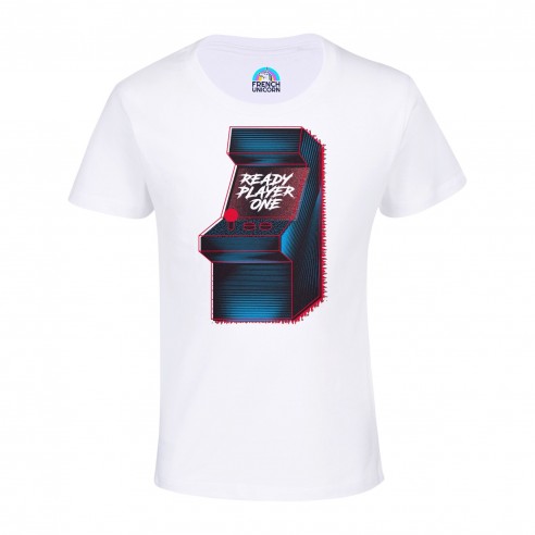 T-shirt Enfant GEEK Ready Player One en Coton Biologique