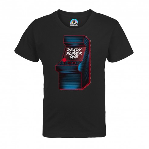 T-shirt Enfant GEEK Ready Player One en Coton Biologique