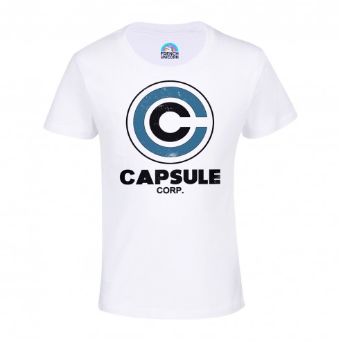 T-shirt Enfant Capsule Corp. Geek Jeux Video Serie Film