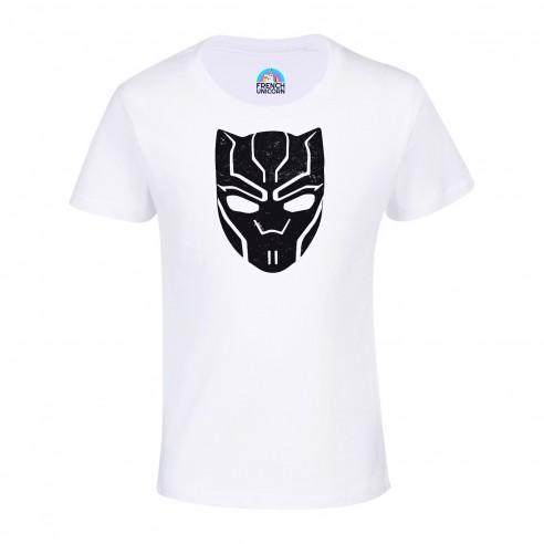 T-shirt Enfant Black Panther Super Héros BD Film Geek