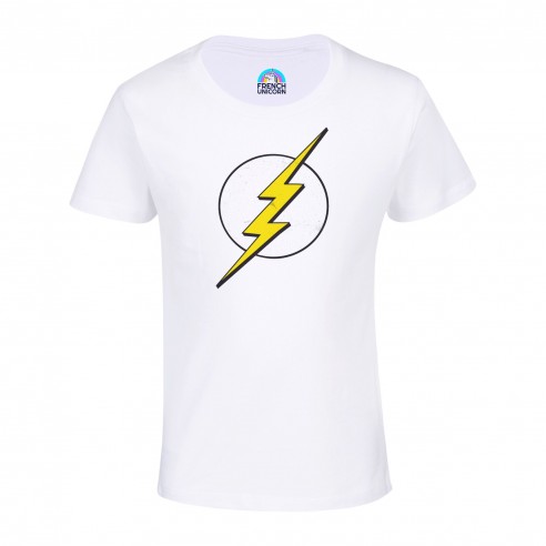 T-shirt Enfant Flash Super Héros BD Film Geek
