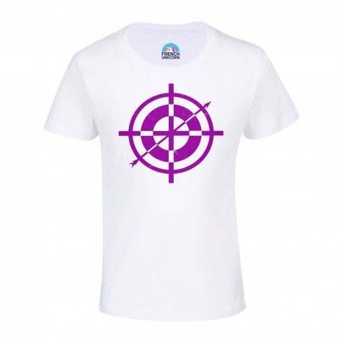 T-shirt Enfant Hawkeye Logo Super Héros BD Film Geek