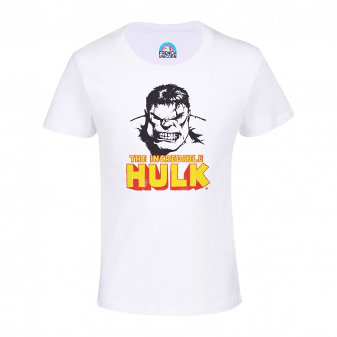 T-shirt Enfant The Incredible Hulk Super Héros BD Film Geek