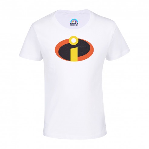 T-shirt Enfant The Incredibles Logo Super Héros BD Film Geek