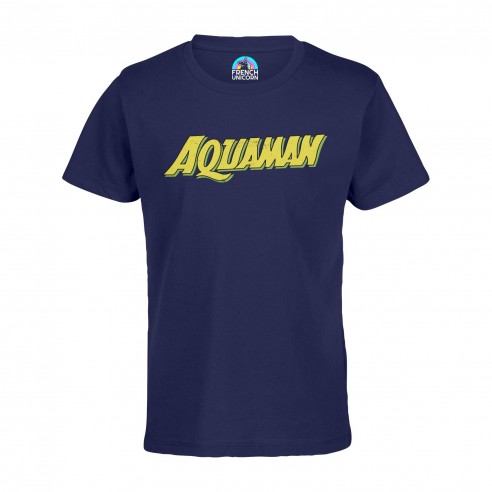 T-shirt Enfant Aquaman Super Héros BD Film Geek