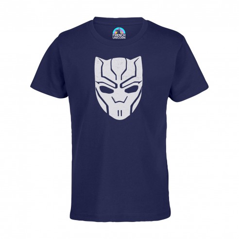 T-shirt Enfant Black Panther Super Héros BD Film Geek
