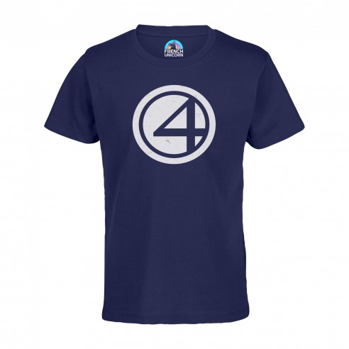 T-shirt Enfant Les 4 Fantastiques Super Héros BD Film Geek