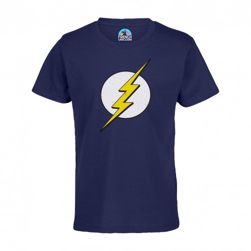 T-shirt Enfant Flash Super Héros BD Film Geek