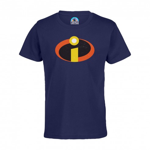 T-shirt Enfant The Incredibles Logo Super Héros BD Film Geek