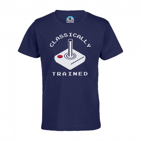 T-shirt Enfant Classically Trained Jeux Vidéo Retro Gaming Vintage