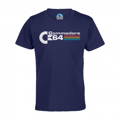 T-shirt Enfant Commodore 64 Jeux Vidéo Retro Gaming Vintage