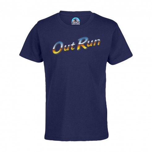 T-shirt Enfant Out Run Jeux Vidéo Retro Gaming Vintage Course