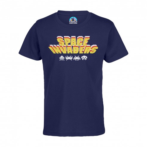 T-shirt Enfant Space Invaders Jeux Vidéo Retro Gaming Vintage