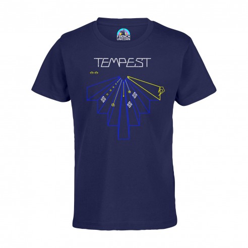 T-shirt Enfant Tempest Arcade Jeux Vidéo Retro Gaming Vintage