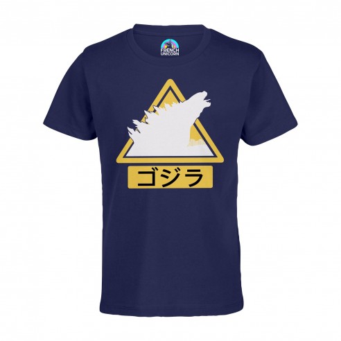 T-shirt Enfant Dinosaure Monstre Tokyo Japon Asie Culture Film