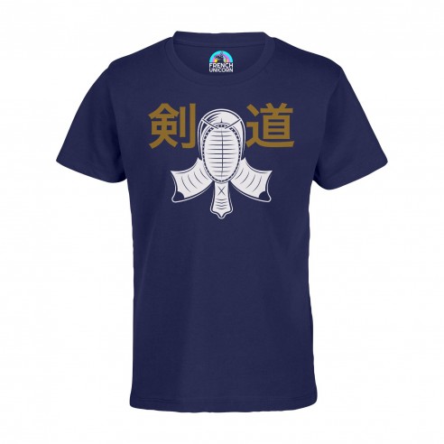 T-shirt Enfant Kendo Art Martial Samurai Japon Asie Culture