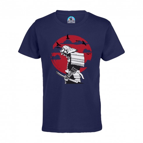 T-shirt Enfant Samurai Soleil Levant Japon Asie Culture Arts Martiaux