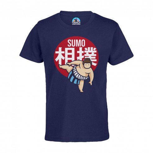 T-shirt Enfant Combat de Sumo Lutte Japon Asie Culture