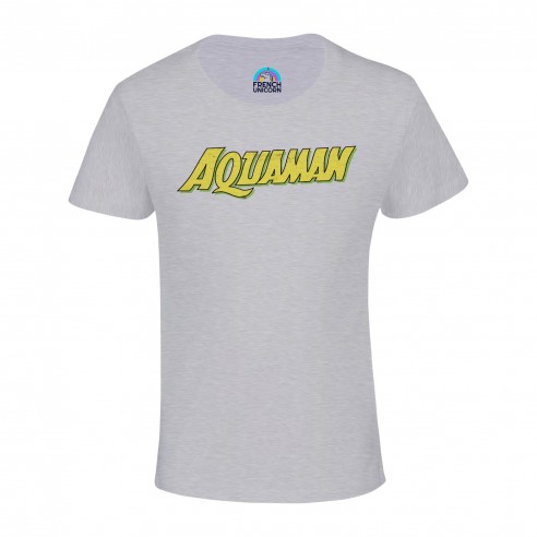 T-shirt Enfant Aquaman Super Héros BD Film Geek