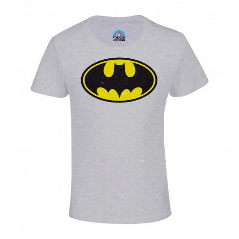 T-shirt Enfant Batman Logo Super Héros BD Film Geek