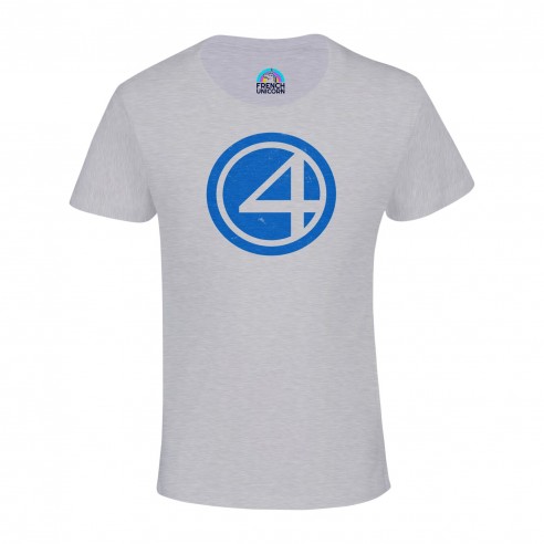 T-shirt Enfant Les 4 Fantastiques Super Héros BD Film Geek