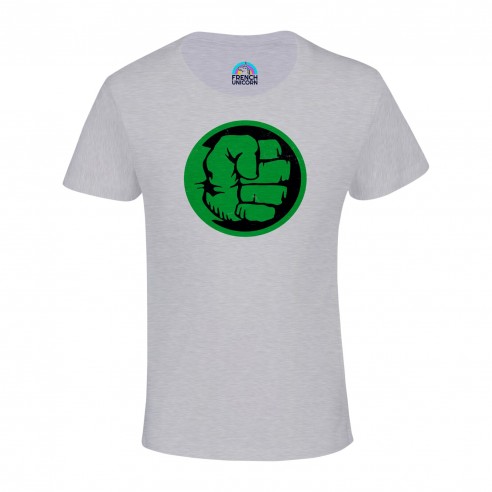 T-shirt Enfant Hulk Point Super Héros BD Film Geek