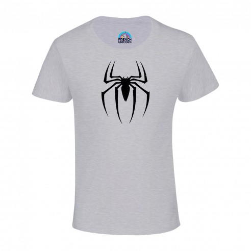 T-shirt Enfant Spiderman Logo Super Héros BD Film Geek
