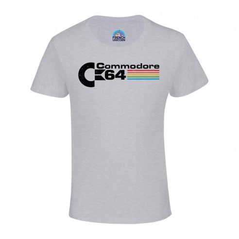 T-shirt Enfant Commodore 64 Jeux Vidéo Retro Gaming Vintage