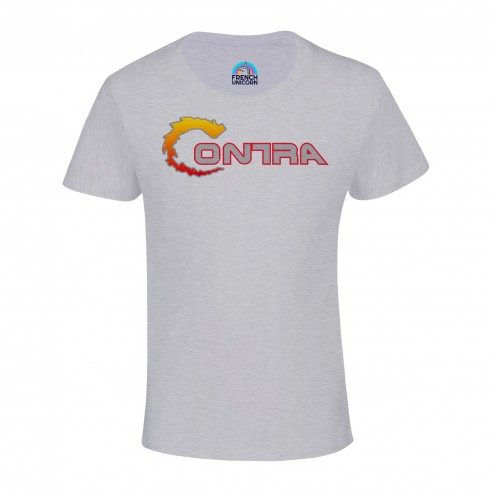 T-shirt Enfant Contra Jeux Vidéo Retro Gaming Vintage Arcade 80's
