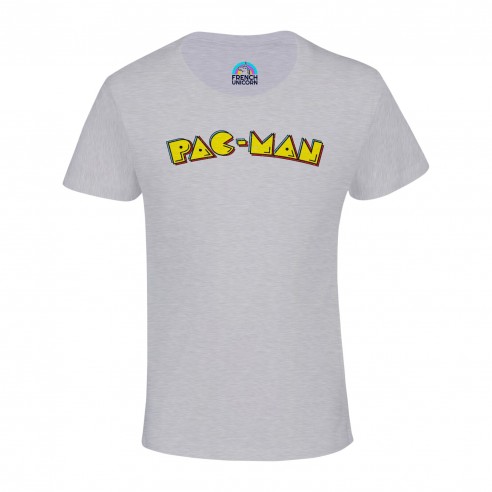 T-shirt Enfant Pac-Man Jeux Vidéo Retro Gaming 8 Bit