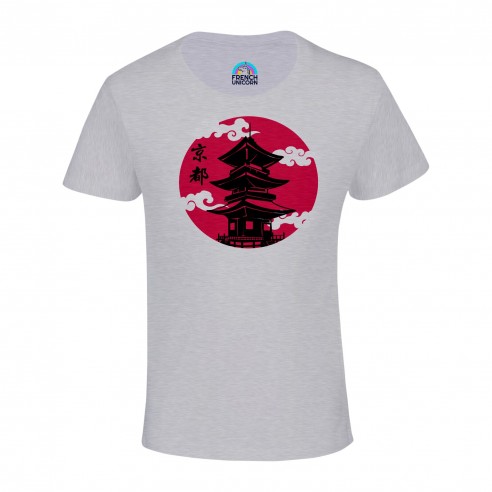 T-shirt Enfant Chateau Kyoto Japon Asie Culture Empereur