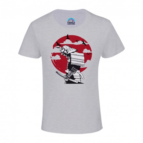 T-shirt Enfant Samurai Soleil Levant Japon Asie Culture Arts Martiaux