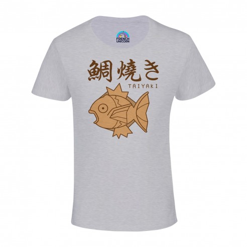 T-shirt Enfant Taiyaki Glace Dessert Japon Asie Culture