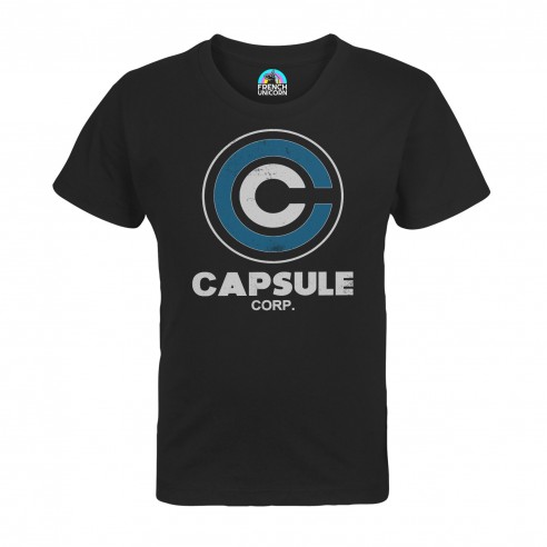 T-shirt Enfant Capsule Corp. Geek Jeux Video Serie Film