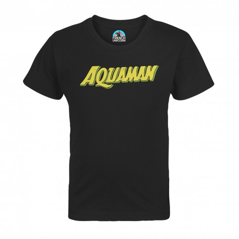T-shirt Enfant Aquaman Super Héros BD Film Geek