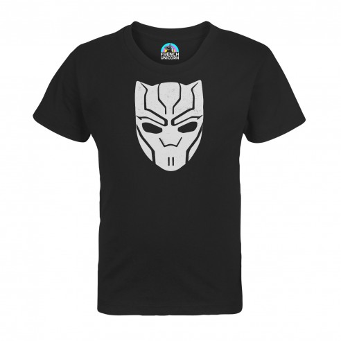 T-shirt Enfant Black Panther Super Héros BD Film Geek