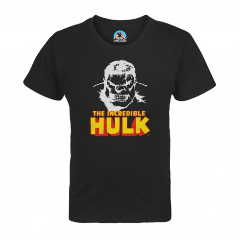 T-shirt Enfant The Incredible Hulk Super Héros BD Film Geek