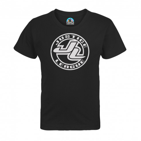 T-shirt Enfant Justice League Super Héros BD Film Geek