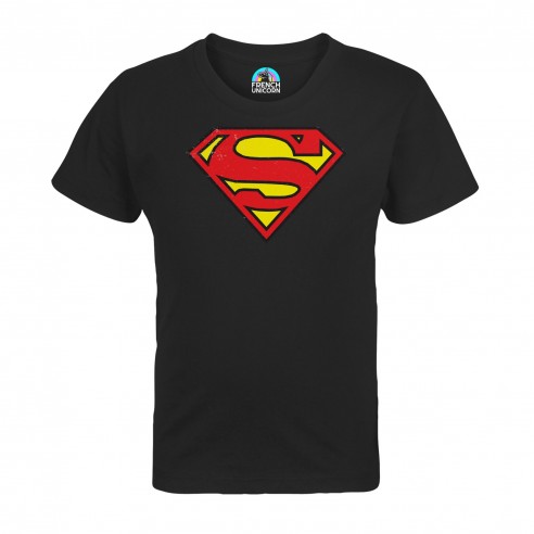 T-shirt Enfant Superman Super Héros BD Film Geek