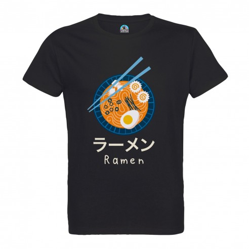 T-shirt Homme Col Rond Ramen Manga Anime Japon Asie Culture