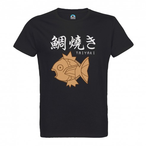 T-shirt Homme Col Rond Taiyaki Glace Dessert Japon Asie Culture