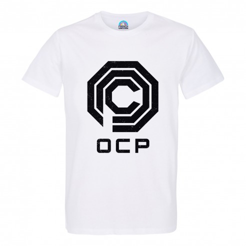 T-shirt Homme Col Rond OCP Geek Jeux Video Serie Film
