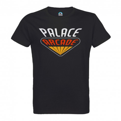T-shirt Homme Col Rond Palace Arcade Geek Jeux Video Serie Film 80's
