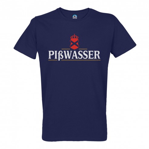 T-shirt Homme Col Rond Pisswasser Geek Jeux Video Bière