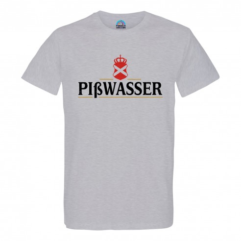 T-shirt Homme Col Rond Pisswasser Geek Jeux Video Bière