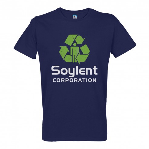 T-shirt Homme Col Rond Soylent Corporation Geek Science Fiction Film