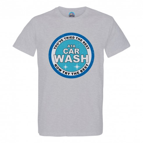 T-shirt Homme Col Rond A1A Car Wash Geek Jeux Video Serie TV Film